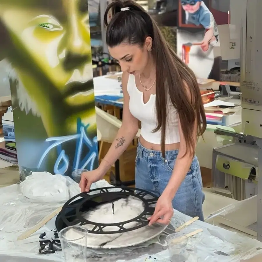 Fluid Art & Resin Workshop 2